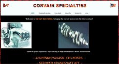 Desktop Screenshot of corvairspecialties.com